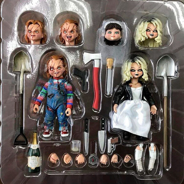 NECA Chucky and Tiffany 7 inch Action Figure