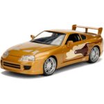 Slap Jack's Toyota Supra Fast & Furious 1:24 Diecast Model by Jada 99540 Gold
