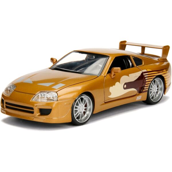 Slap Jack's Toyota Supra Fast & Furious 1:24 Diecast Model by Jada 99540 Gold