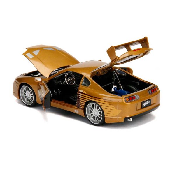 Slap Jack's Toyota Supra Fast & Furious 1:24 Diecast Model by Jada 99540 Gold
