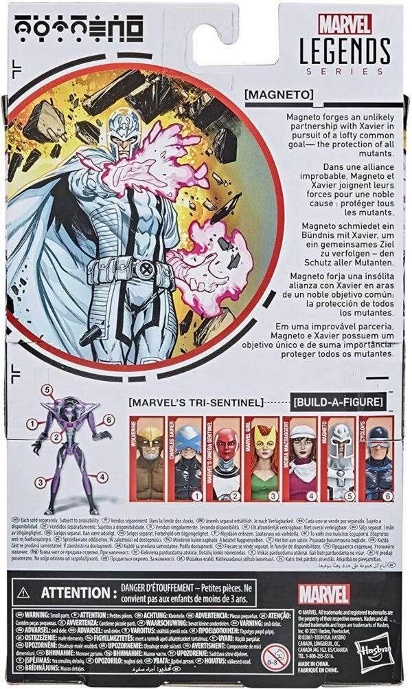 Hasbro Marvel Legends Series X-Men - Figura de acción de Magneto coleccionable de 6.0 in - Imagen 7