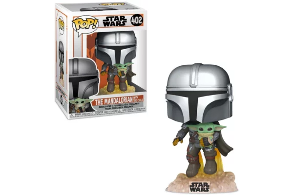 Funko Pop - Star Wars - Mandalorian With The Child 402