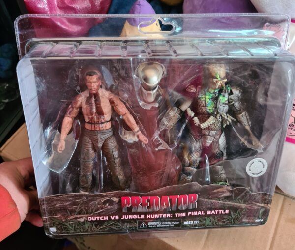 Neca Figura Predators Vs Dutch Pack x 2 EN Blister 7" O 18Cm