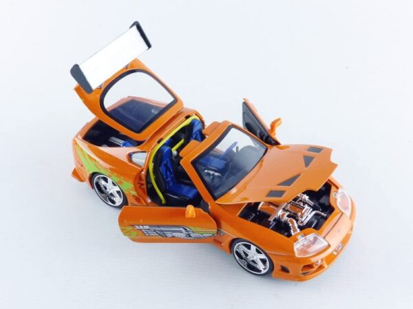 Jada Toys Fast & Furious 1:24  Toyota Supra - Imagen 2