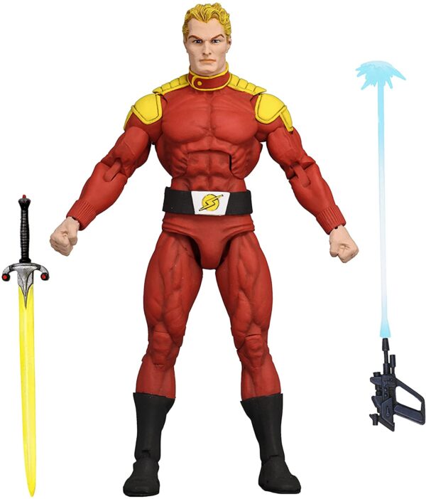 King Features – Defenders of The Earth Series – Flash Gordon – Figura de acción de escala de 7 - Imagen 3