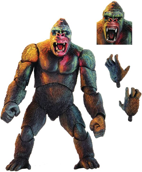 NECA Figura King Kong Illustrated Color Edition - Imagen 2