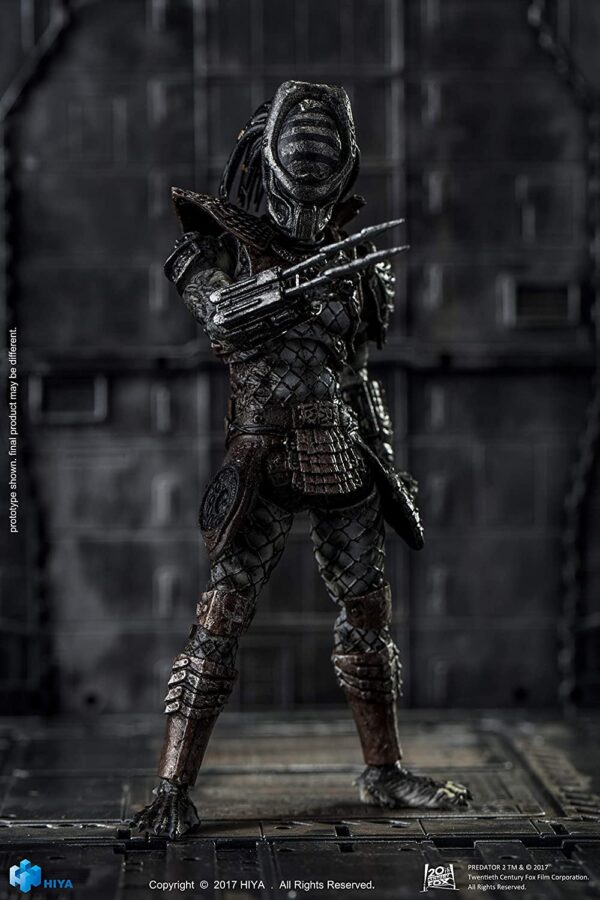Hiya Toys Exquisite Mini Predator 2 WARRIOR PREDATOR 1/18 scale Figure 4.5" - Imagen 3