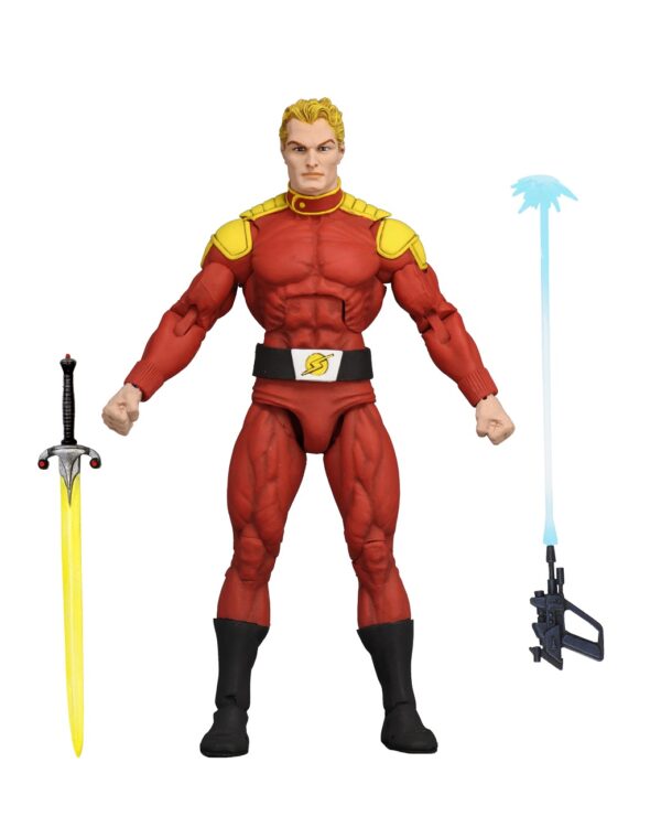 King Features – Defenders of The Earth Series – Flash Gordon – Figura de acción de escala de 7