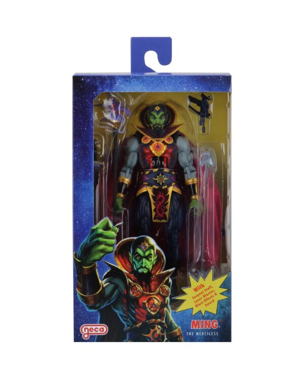 Neca King Features Defenders Of The Earth Series Ming The Merciless 7” Scale Action Figure - Imagen 3