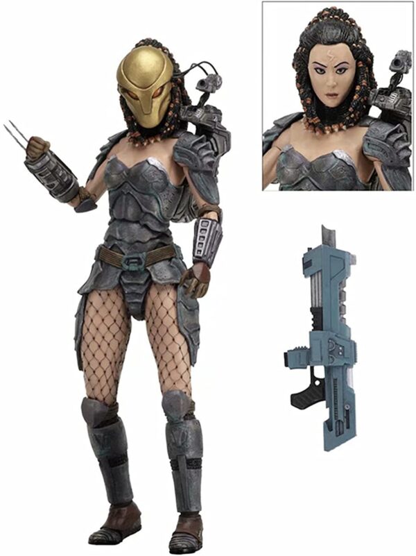 NECA - Predator - Figuras de acción a escala de 7" - Serie 18 - Machiko