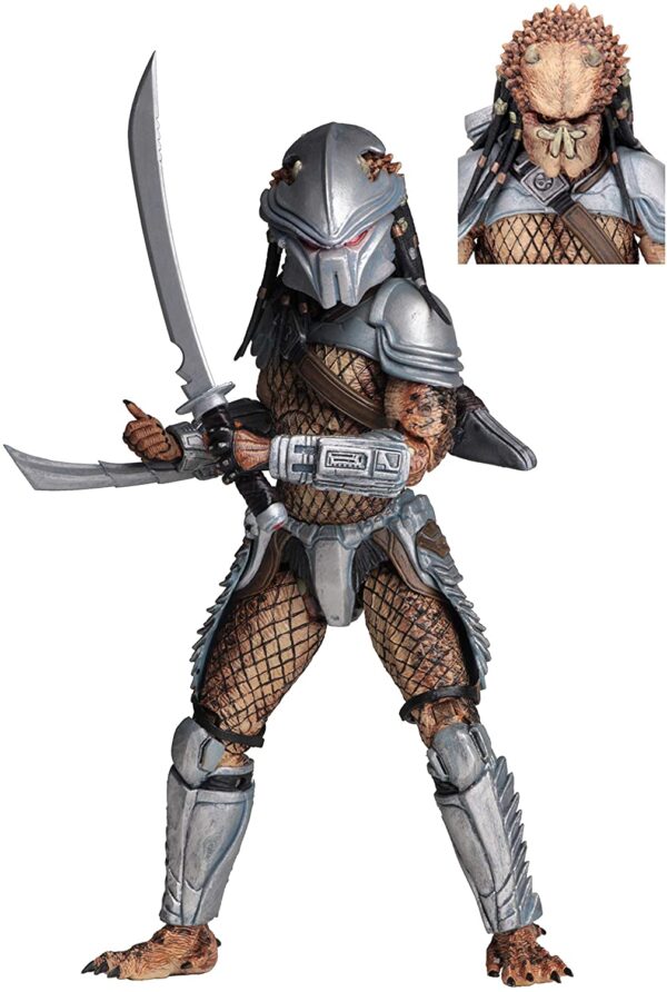 NECA - Predator - Figuras de acción de escala de 7" - Serie 18 - Cabeza de cuerno - Imagen 2