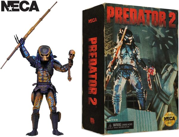 Predator 7 pulgadas Predator 2 City Hunter Videojuego Apariencia Figura por Predator