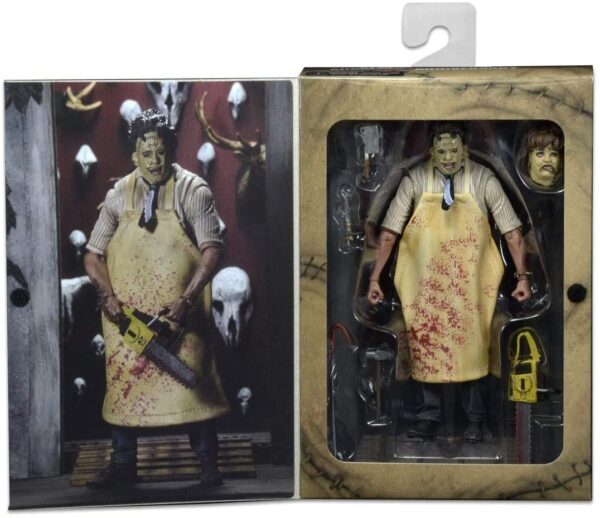 Neca Leatherface de Texas Chainsaw Massacre 7" - Imagen 2