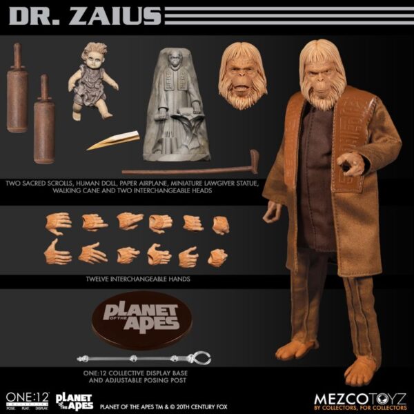 MEZCO Planet of the Apes (1968): Dr. Zaius