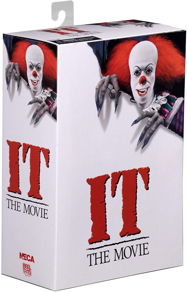 NECA – IT Figura de acción de 7 pulgadas de Pennywise (1990) - Imagen 4