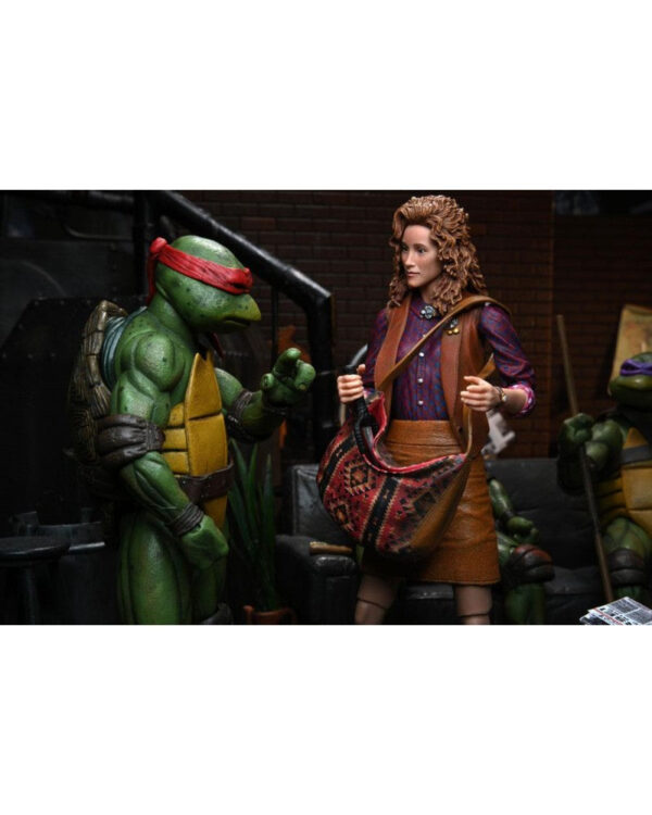 Neca Ultimate: TMNT Tortugas Ninja 1990 - Abril O Neil 7 - Imagen 2
