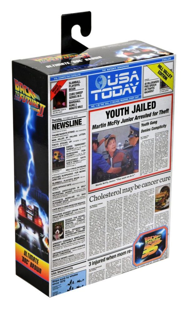 NECA Back to The Future  2 -  7  Doc Brown (2015) - Imagen 4