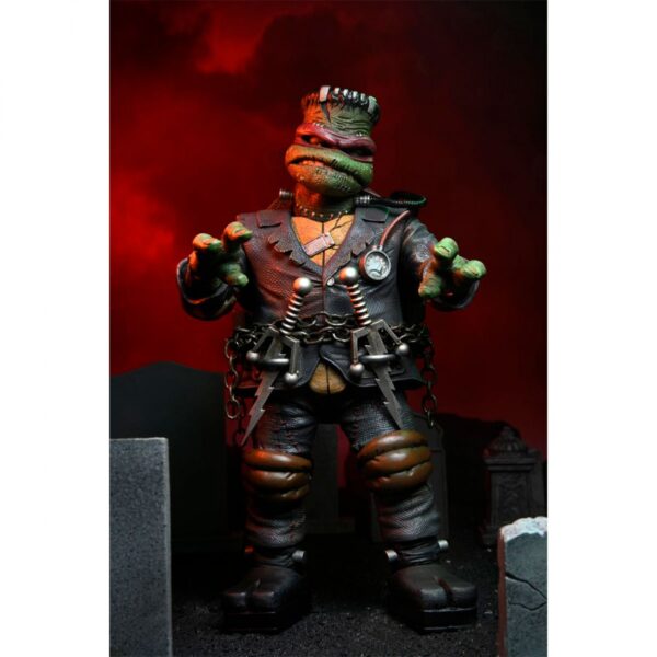 Universal Monsters x TMNT - 7" Scale Action Figure - Ultimate Raphael as Frankenstein's Monster