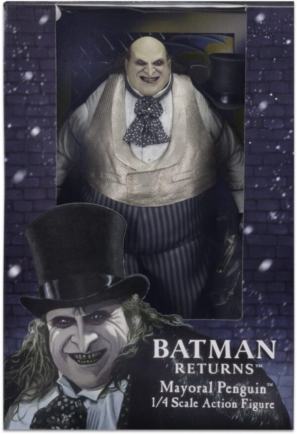 NECA Batman Returns Mayoral Penguin Devito  (escala 1/4) - Imagen 2