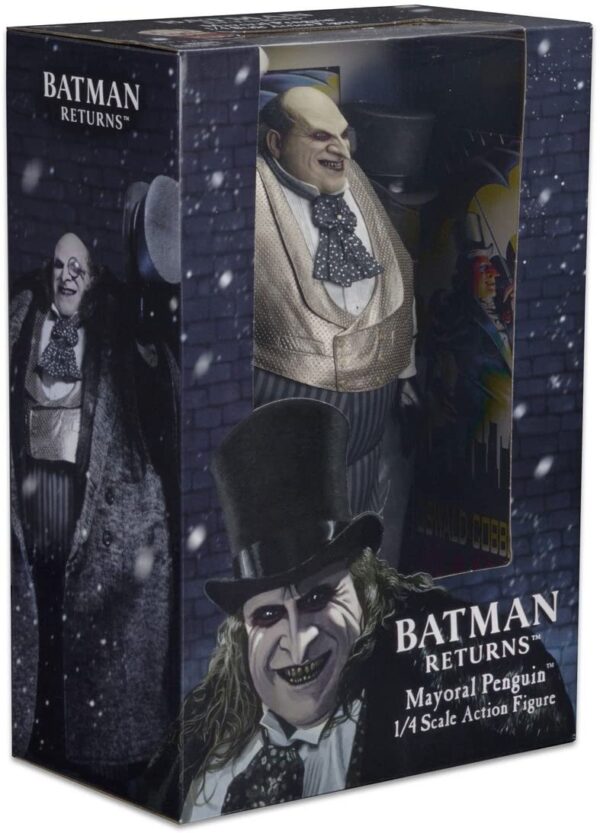 NECA Batman Returns Mayoral Penguin Devito  (escala 1/4) - Imagen 3