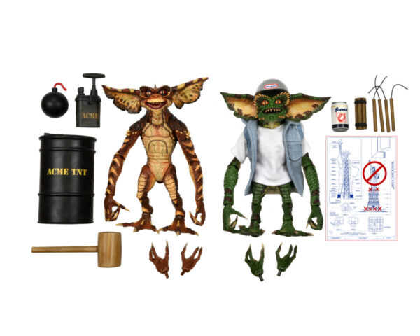 Neca gremlins 2 7 ″: paquete de 2 de Demolition Gremlin - Imagen 2