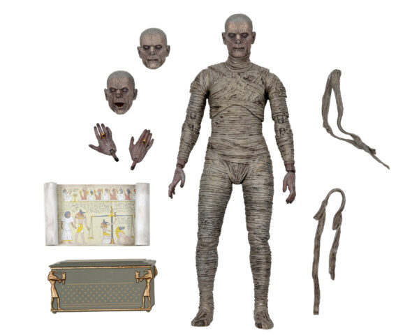 Neca Universal Monsters 7″  Ultimate Mummy (Color) - Imagen 3