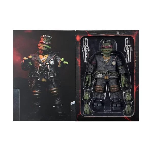 Universal Monsters x TMNT - 7" Scale Action Figure - Ultimate Raphael as Frankenstein's Monster - Imagen 3