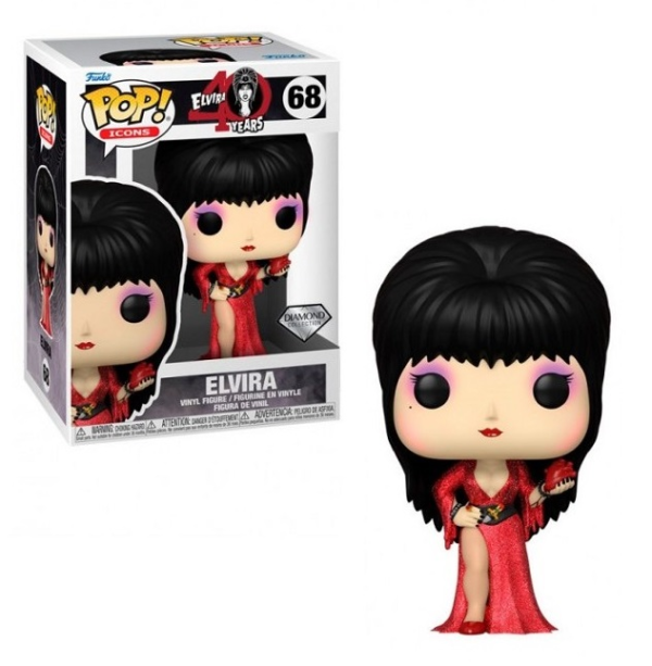 FUNKO POP! Icons - Elvira 40 Years: Elvira Diamond Special Edition