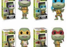Funko POP! Movies: Teenage Mutant Ninja Turtles II: The Secret of the Ooze Vinyl Figures - SET OF 4 (Donatello, Leonardo, Michelangelo, Raphael))