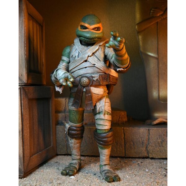 NECA Universal Monsters TMNT - 7 - Ultimate Michelangelo Mummy