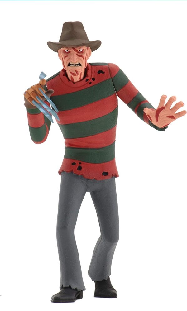 NECA Toony Terrors - Pesadilla en Elm St - Figura de acción a escala de 6 pulgadas, estilizada Freddy Krueger - Imagen 2