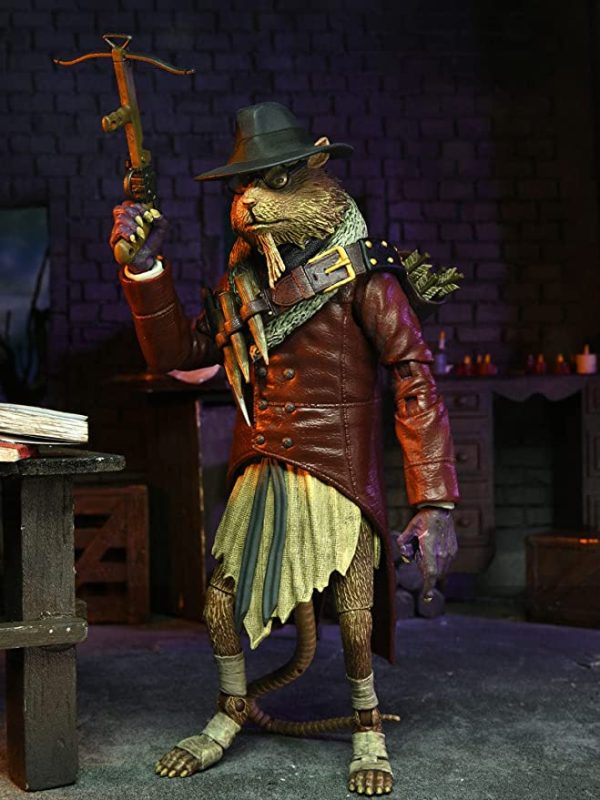 NECA - Universal Monsters vs TMNT - Splinter As Van Helsing Ultimate 7 - Imagen 2