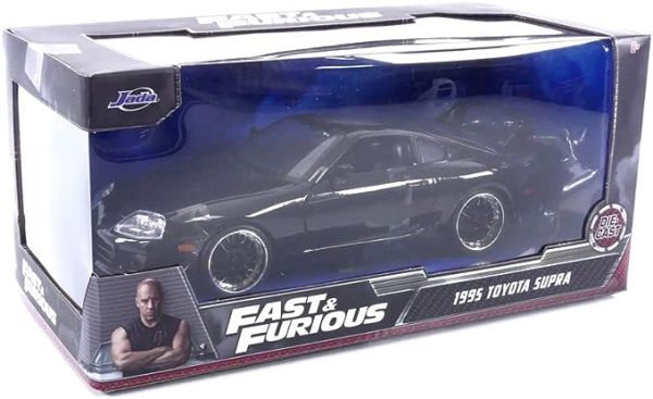 1:24 1995 Supra negro rapidos y furiosos - Imagen 2