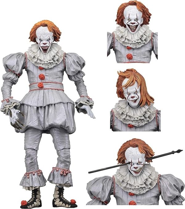 NECA - IT - Figura de acción a escala de 7 pulgadas - Ultimate Well House Pennywise (2017)