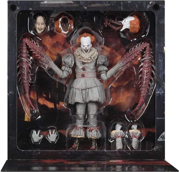 NECA - IT - Figura de acción a escala de 7 pulgadas - Ultimate Pennywise The Dancing Clown (2017) - Imagen 4