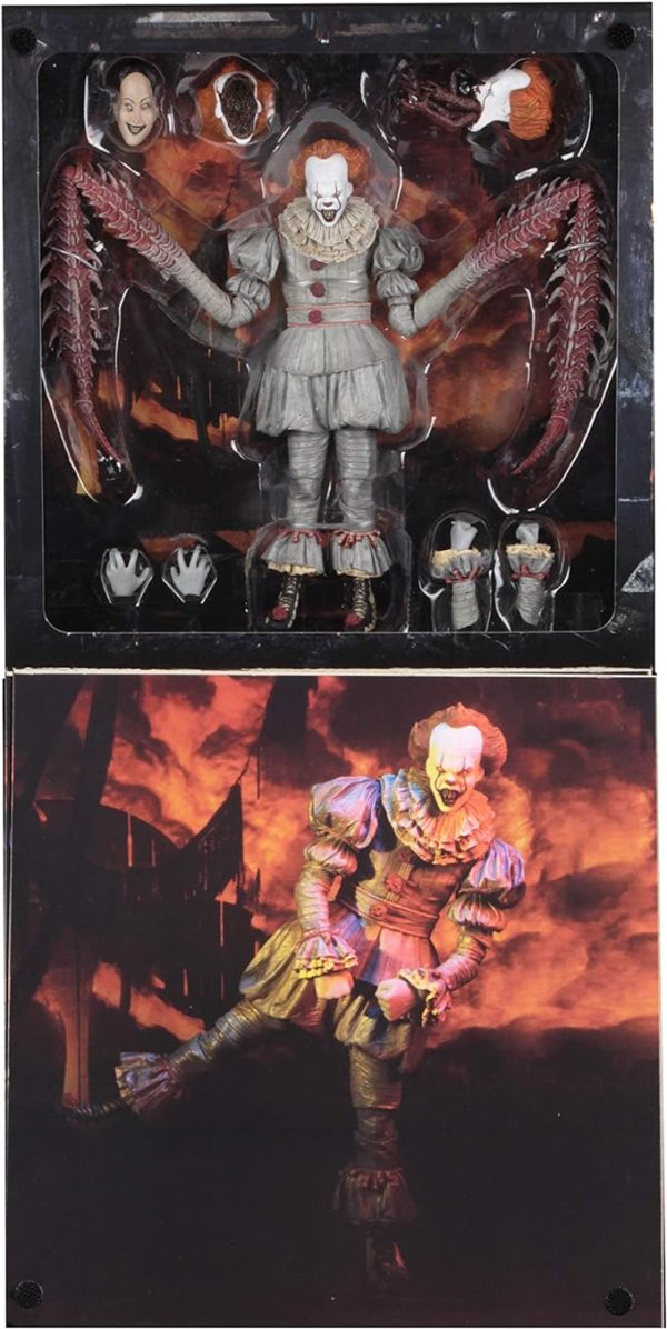 NECA - IT - Figura de acción a escala de 7 pulgadas - Ultimate Pennywise The Dancing Clown (2017) - Imagen 3