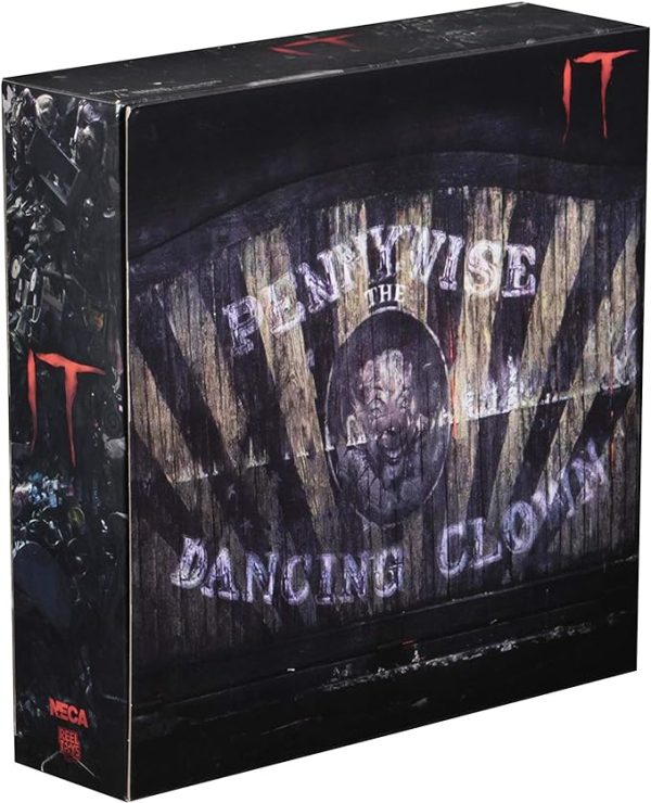 NECA - IT - Figura de acción a escala de 7 pulgadas - Ultimate Pennywise The Dancing Clown (2017) - Imagen 2