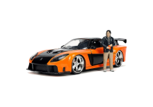 Jada Toys Fast & Furious 1:24 1995 Mazda RX-7 - Coche fundido a presión con figura de 2.75