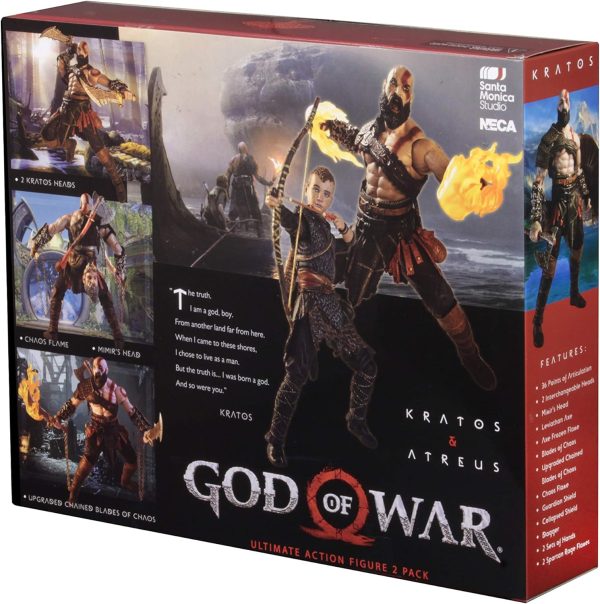 NECA - God of War (2018)  7  - Ultimate Kratos & Atreus - Imagen 2