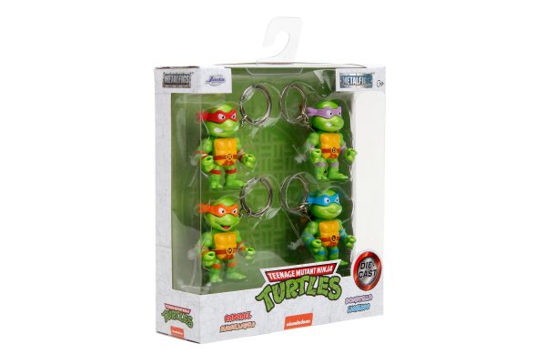 TMNT 2,5" LLAVEROS SET DE 4