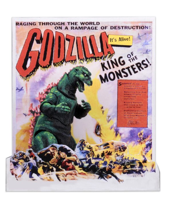 Godzilla – 12″ de cabeza a cola – Póster de película de 1956 - Imagen 2