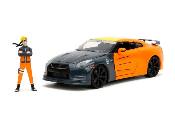 HollywoodRides-1:24 2009 Nissan GT-R (R35) w/NARUTO - Imagen 3
