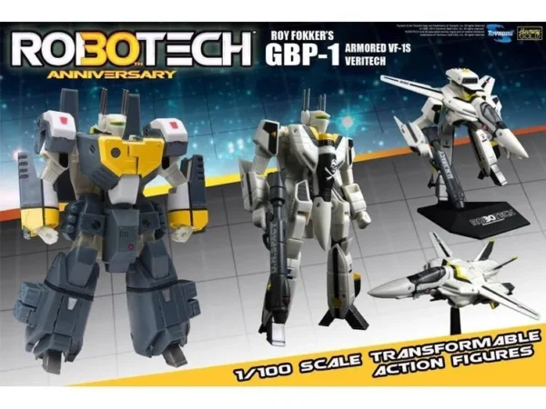 Robotech Roy Focker Vf-1s Gbp-1 1:100 - Imagen 5